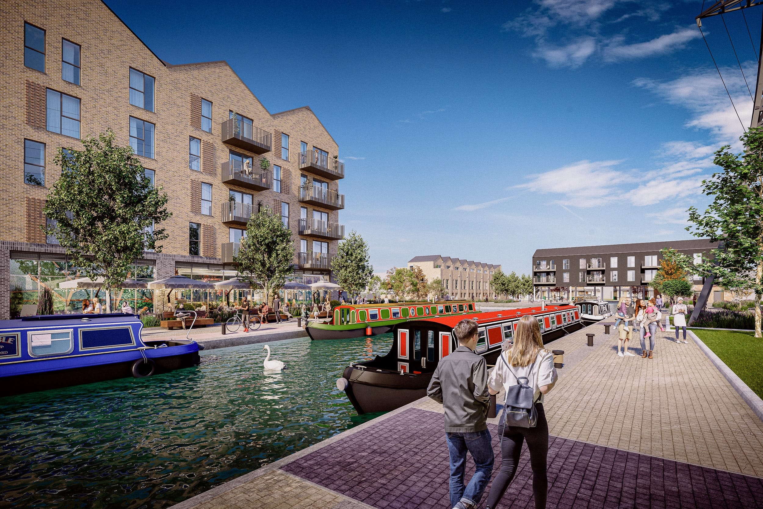 Muse development at Stoke Wharf Slough