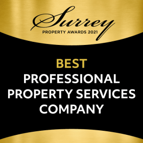 Surrey Property Awards 2021 Best Professional Property Services Company