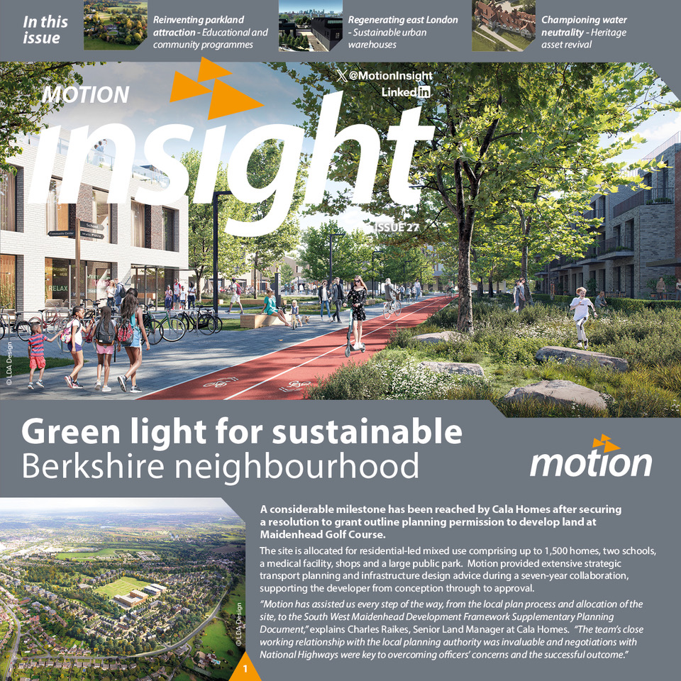 Motion Insight newsletter issue 27 cover